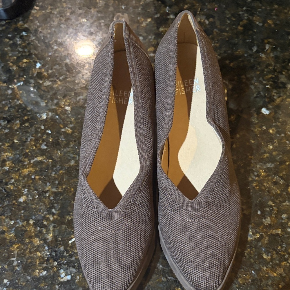Eileen Fisher NWT Textured Loafers Size 5 | Hybrid Office & Polished WFH Style